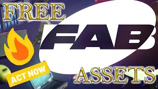 FREE FAB ASSETS for Unreal Engine  How to Claim amp Use [upl. by Alyhs]