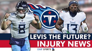 Titans Rumors On Will Levis Future As Franchise QB Titans Injury News On Chidobe Awuzie  Tanking [upl. by Siramad]