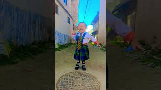 sannani nepali song dance music nepalisong newsong song Nuragya khadka cute baby [upl. by Aiekam829]