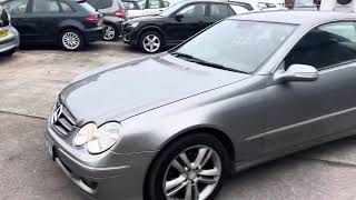 MERCEDESBENZ CLK 21 CLK 220 CDI Avantgarde Coupe 2dr Diesel Automatic 183 gkm 150 bhp [upl. by Elene634]