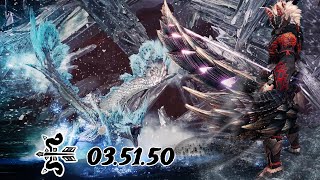 （MHWIPS5）六花が静かに眠るなら 歴戦王イヴェルカーナ 弓 035150／Arch Tempered Velkana Bow solo [upl. by Ayatan]