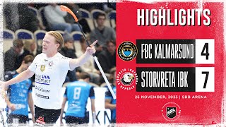 Highlights FBC Kalmarsund vs Storvreta IBK 47 [upl. by Boyse]