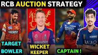 RCB Target Players 2025 Mega Auction RCB Target Players 2025  RCB New Captain  RCB 2025 [upl. by Crenshaw]