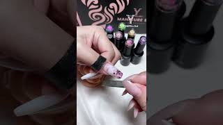 Styles made with our new gel polish Buy here wwwyokefellowbeautycom yokefellow nails nailart [upl. by Northey]