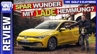 Ladehemmung  2021 VW Golf 8 eHybrid im Fahrbericht [upl. by Oeht]