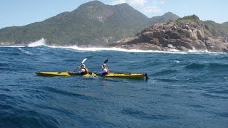 Circunavegação Ilha Grande em Caiaques Oceânicos [upl. by Ranger594]