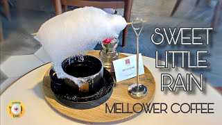 Cotton Candy Coffee Sweet Little Rain Coffee Making at Mellower Coffee Singapore 雲下コーヒー [upl. by Nnaeiluj50]