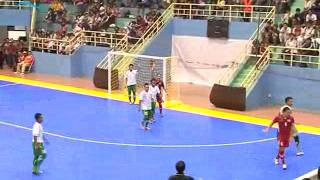 FUTSAL 21 11 2011 SEA GAMES 2011 [upl. by Nalon588]