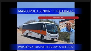 MARCOPOLO SENIOR 11180 MOTORISTA TOP [upl. by Nahgiem]