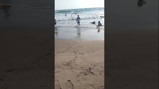 समुंदर में नहाते टाईम 😳 viralvideovlogbeach goa goavagatorbeach trending NKR SHORTS [upl. by Rednaeel]