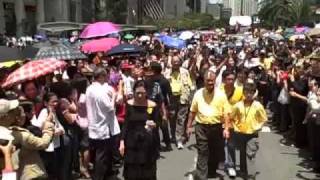 Pres Cory Aquinos Funeral Convoy Pt 1 [upl. by Ayiak]