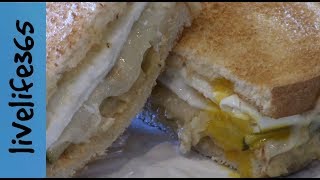 How toMake a Killer Fried Egg amp Hummus Sandwich [upl. by Penoyer]