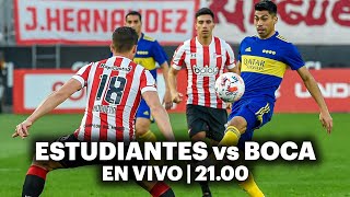 ESTUDIANTES LP vs BOCA JUNIORS ⚽ EN VIVO por TyC Sports  Domingol [upl. by Redneval105]