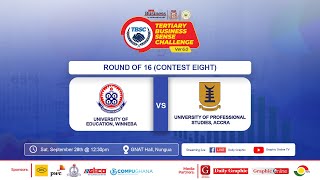 TERTIARY BUSINESS SENSE CHALLENGE 2024 VER 60 ROUND OF 16 CONTEST 8 [upl. by Ahrens]