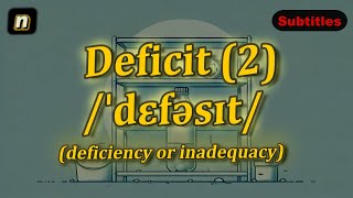 n Deficit meaning deficiency or inadequacy with 5 examples [upl. by Fernas379]