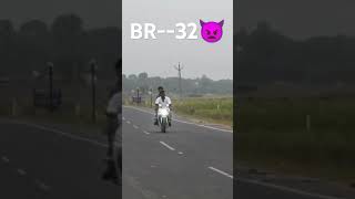 BR32👿👿👿shortvideo viralvideo trending madhubanibiker madhubanibihar madhubani biharirider [upl. by Alletniuq]