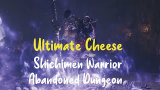 Shichimen Warrior harder version no damage cheese Abandoned Dungeon Sekiro [upl. by Enohsal]