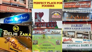 FOODIES STREET BEST PLACE FOR FOOD LOVERS AT JOGESHWARI WEST SHALIMAR PERSIA DARBAR DELHI DARBAR [upl. by Willis211]