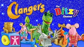 EXCLUSIVE REVIEW 4 Clangers toy figure packs Tiny Small Soup Dragon Iron Chicken DTSE [upl. by Langley]