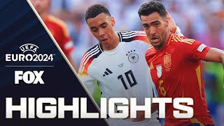 Spain vs Germany Highlights  UEFA Euro 2024  Quarterfinals [upl. by Gies]