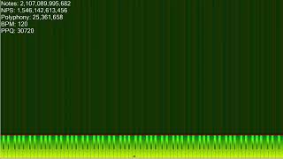 Lag Tester Black MIDI Paprikas 26 Trillion Lag Tester  Orangepaprika 67 266 Trillion [upl. by Benkley803]