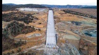 Timelapse of Oroville Dam spillway recovery [upl. by Koziel]