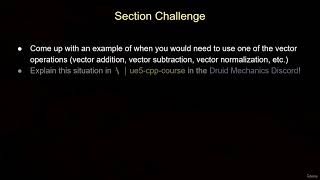 03 Vectors Rotators and Trigonometry 10 Section 3 Challenge UE 5 C UGDC [upl. by Motch187]