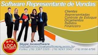 Software para representante comercial [upl. by Llenyaj]