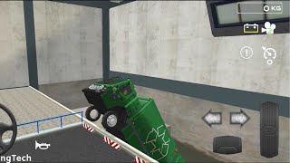 Electric Truck Fall Off ASMR Remastered Map 🚛♻️ Trash Truck Simulator Gameplay Android iOS FHD [upl. by Chastity]