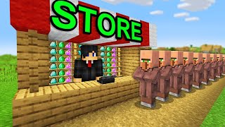 Minecraft but I Open a Store [upl. by Glynda]