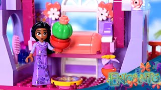 Isabelas Room 🌸 Building the Magical Madrigal House  Lego Disney Encanto build amp review part 4 [upl. by Ynnohj365]