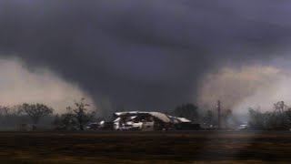 Monster Mile Wide EF4 Tornado Strikes Elkhorn Nebraska [upl. by Banquer891]