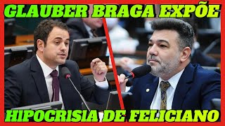 Deputado Glauber Braga DESDTR0l e expõe HlP0CRlSlA de Marco Feliciano sobre fim da escala 61 [upl. by Adehsor]