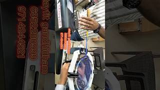 Badminton racket stringing done youtubeshorts youtube subscribe trendingshorts trendingstayfit [upl. by Waylen]