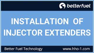 AutoTuner installation fuel injector location installation of injector extenders [upl. by Agemo]