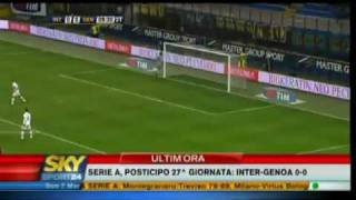 InterGenoa 00 7032010 Highlights amp Goals SKY SPORT HD [upl. by Aneek]