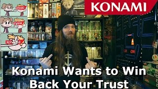 Konami Wants to Win Back Your Trust  Good Luck With That  AlphaOmegaSin [upl. by Halliday]