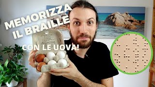 Memorizza LALFABETO BRAILLE COMPLETO in 15 minuti  TUTORIAL [upl. by Reace226]