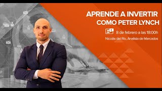 Aprende a invertir como Peter Lynch  Webinar Seminario [upl. by Patience]