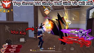 Free Fire Top Sever VN Mp40 Đi Ghép Thế Giới Cân 4 Lấy Top 1 Và Cái Kết [upl. by Htebazle558]