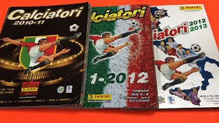 TUTTI I NOSTRI ALBUM CALCIATORI PANINI [upl. by Reuben]