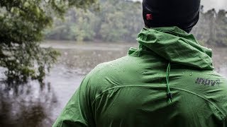 INOV8 Stormshell Waterproof Jacket  SportsShoescom [upl. by Yna]