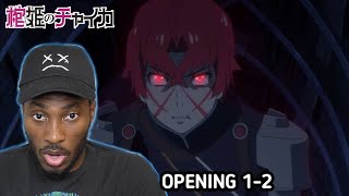 Hitsugi no Chaika Opening 12 Reaction  Anime Op Reaction [upl. by Eelarual]