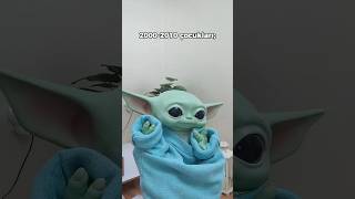 Baby Yoda eski ve yeni Ã§izgi filmler ðŸ¤”  Baby Yoda babyyoda [upl. by Oicapot]