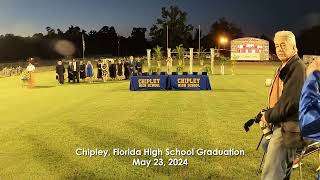 Chipley High School Graduation on May 23 2024 [upl. by Erait]