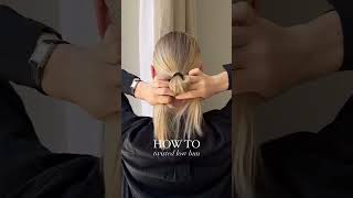 How to do twisted low bun🌟 hairstyle bun music song [upl. by Lienaj424]