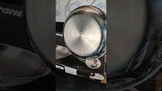 Bergner Argent Triply Stainless Steel Frypan Unboxing Review [upl. by Siward]