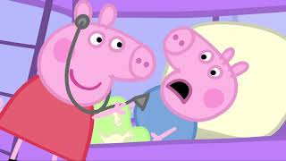 Georges First Day At Playgroup 🐷✏️ Peppa Pig Family Kids Cartoons [upl. by Ahsaercal]