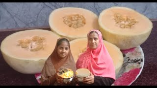 Kirni Pazham Juice in Tamil Summer Fruit Muskmelon Mulam Palam Fruit Recipe [upl. by Saltzman97]