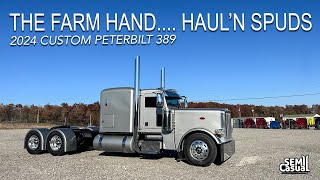 Custom Peterbilt 389 for Stahl Farms [upl. by Barram564]